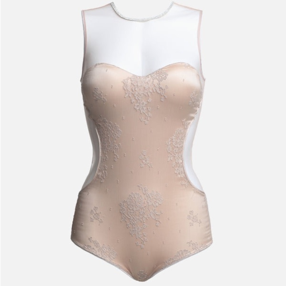 ID Sarrieri crystal bodysuit